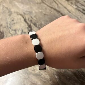 Black and White Bracelet